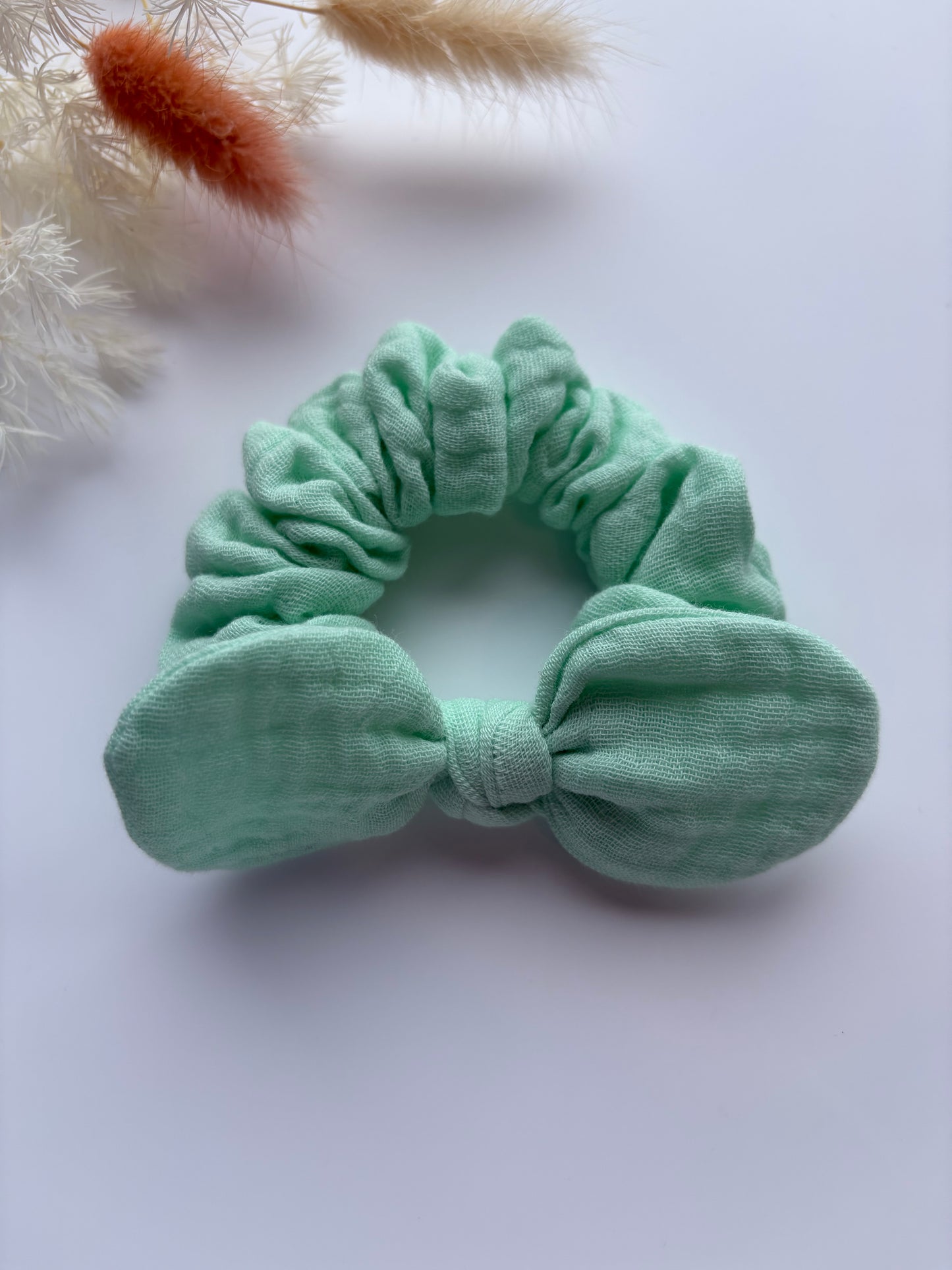 Minty Mini Scrunchie