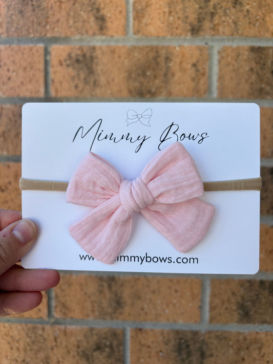 Baby Pink Mimmy Bow