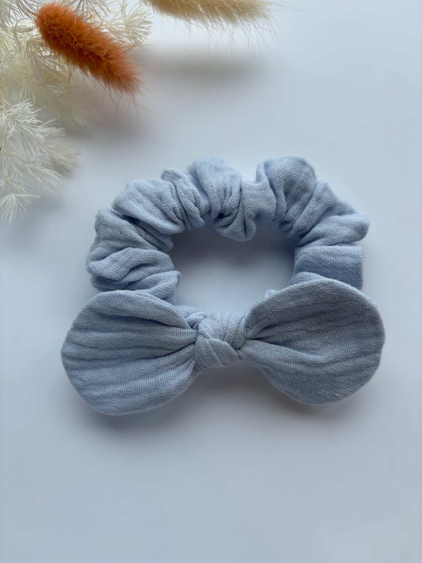 Baby Blue Mini Scrunchie