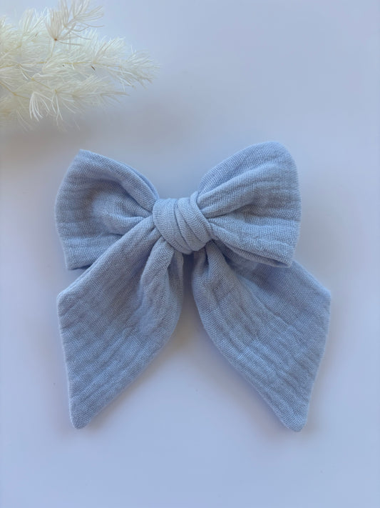 Baby Blue Macie Bow