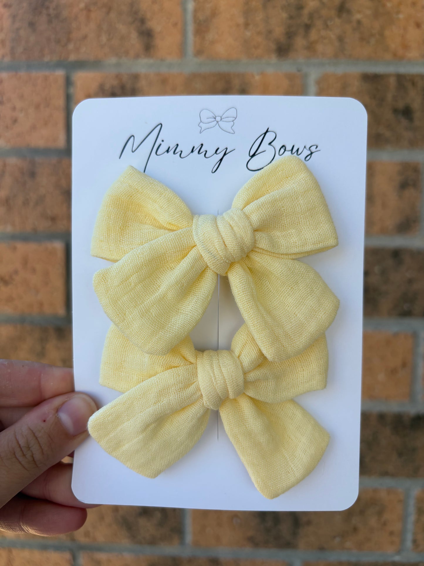 Lemon Mimmy Bow