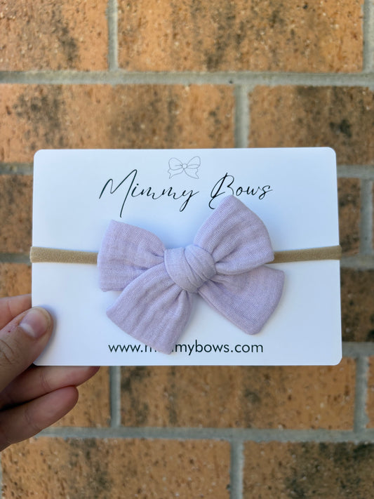 Lavender Mimmy Bow