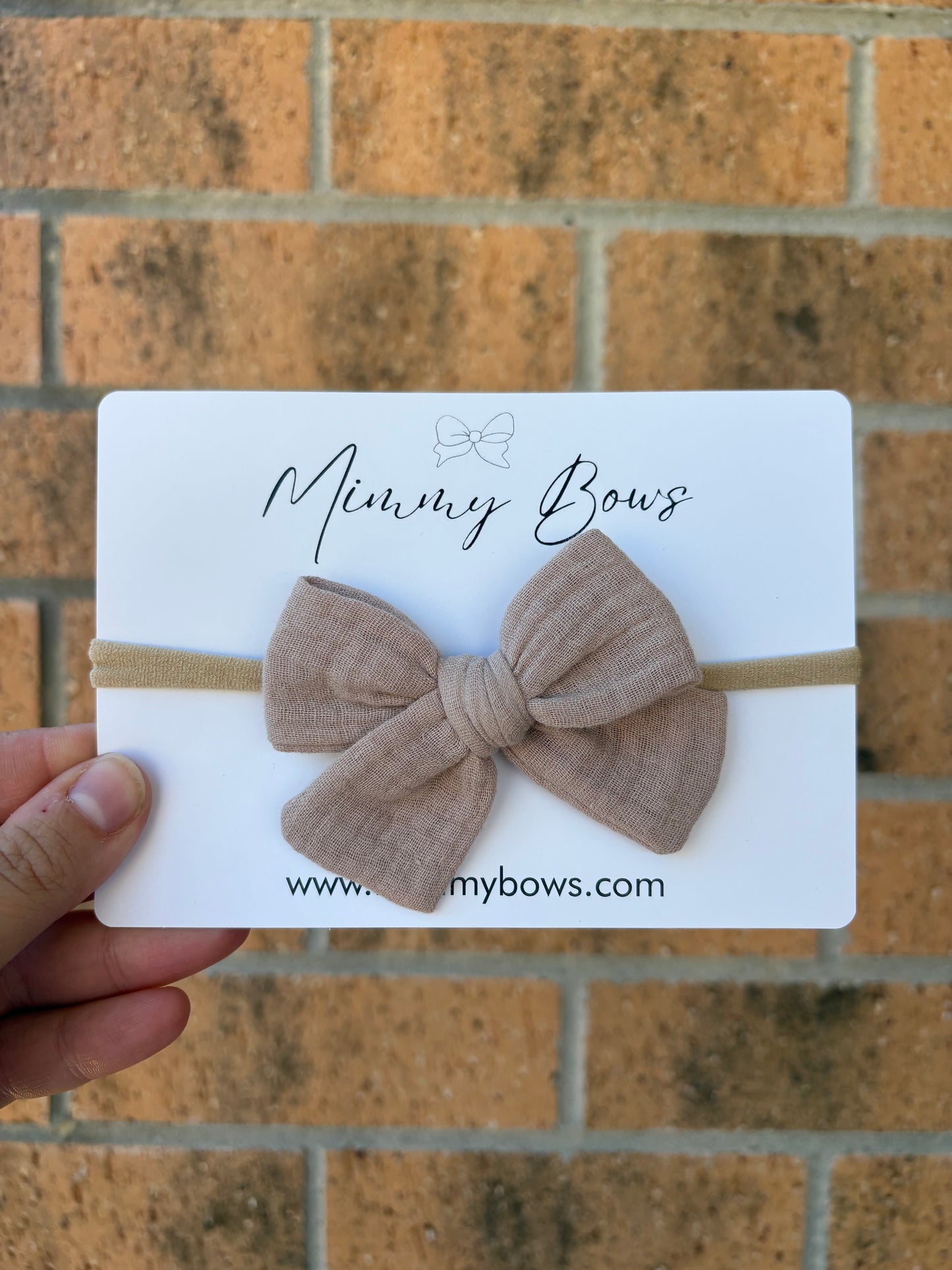 Mocha Mimmy Bow