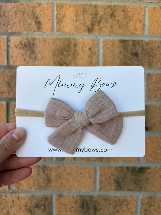 Mocha Mimmy Bow