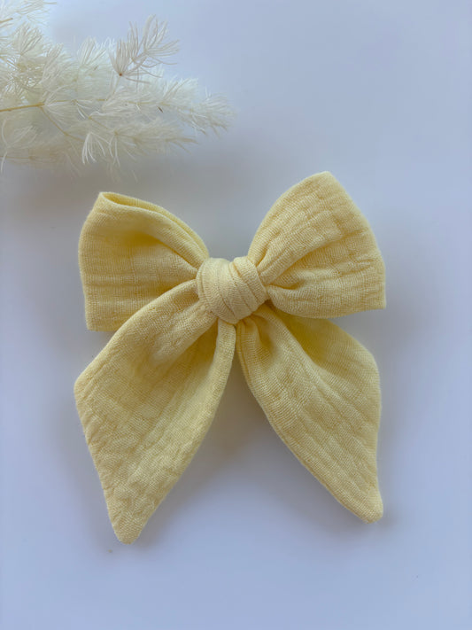 Lemon Macie Bow
