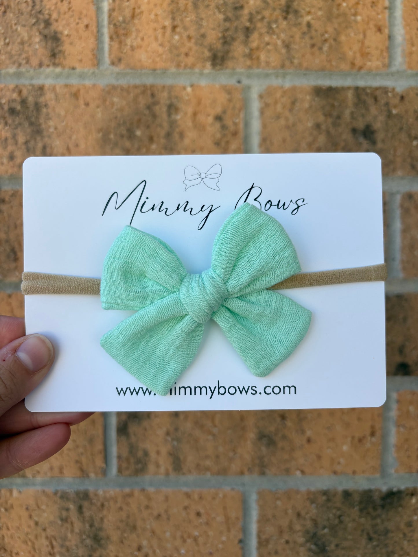 Minty Mimmy Bows