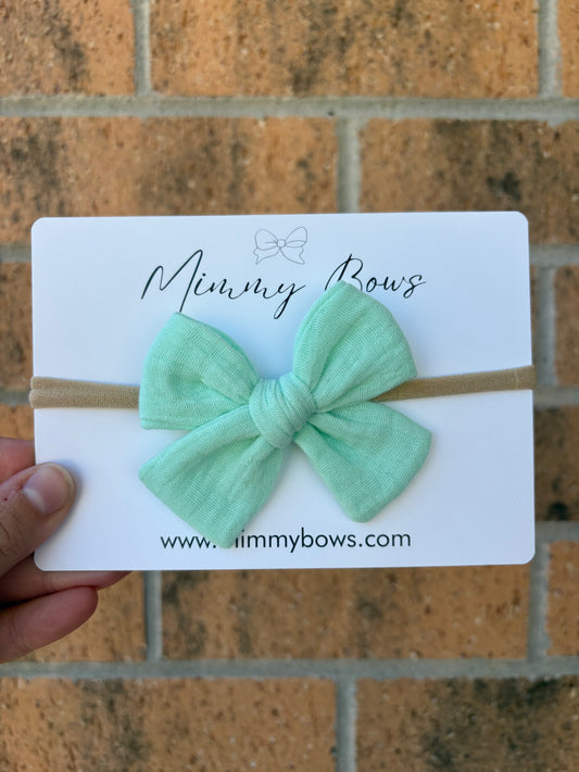 Minty Mimmy Bows