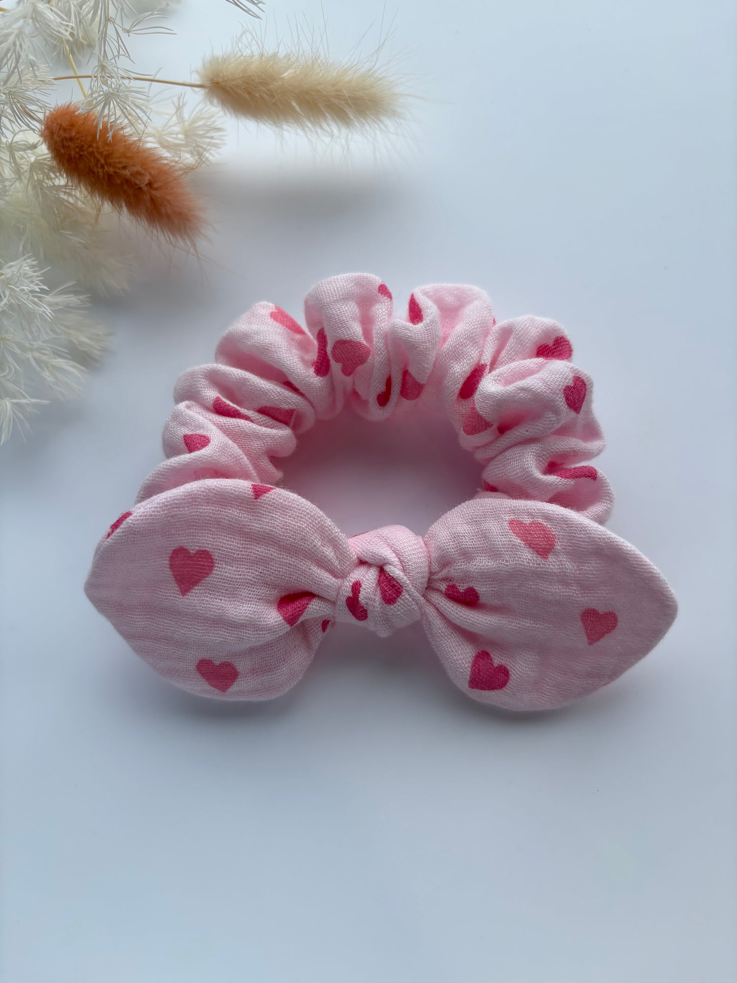 Sweet Hearts Mini Scrunchie