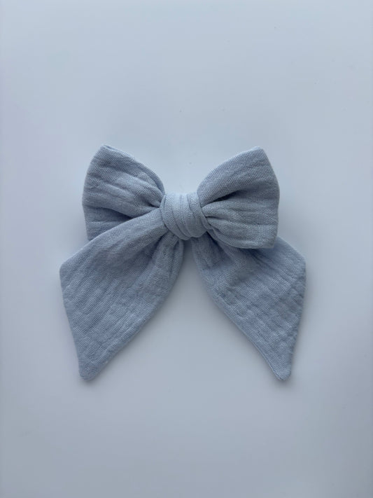 Baby Blue Macie Bow