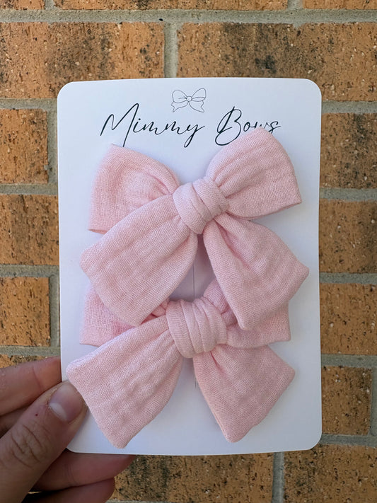 Baby Pink Mimmy Bow