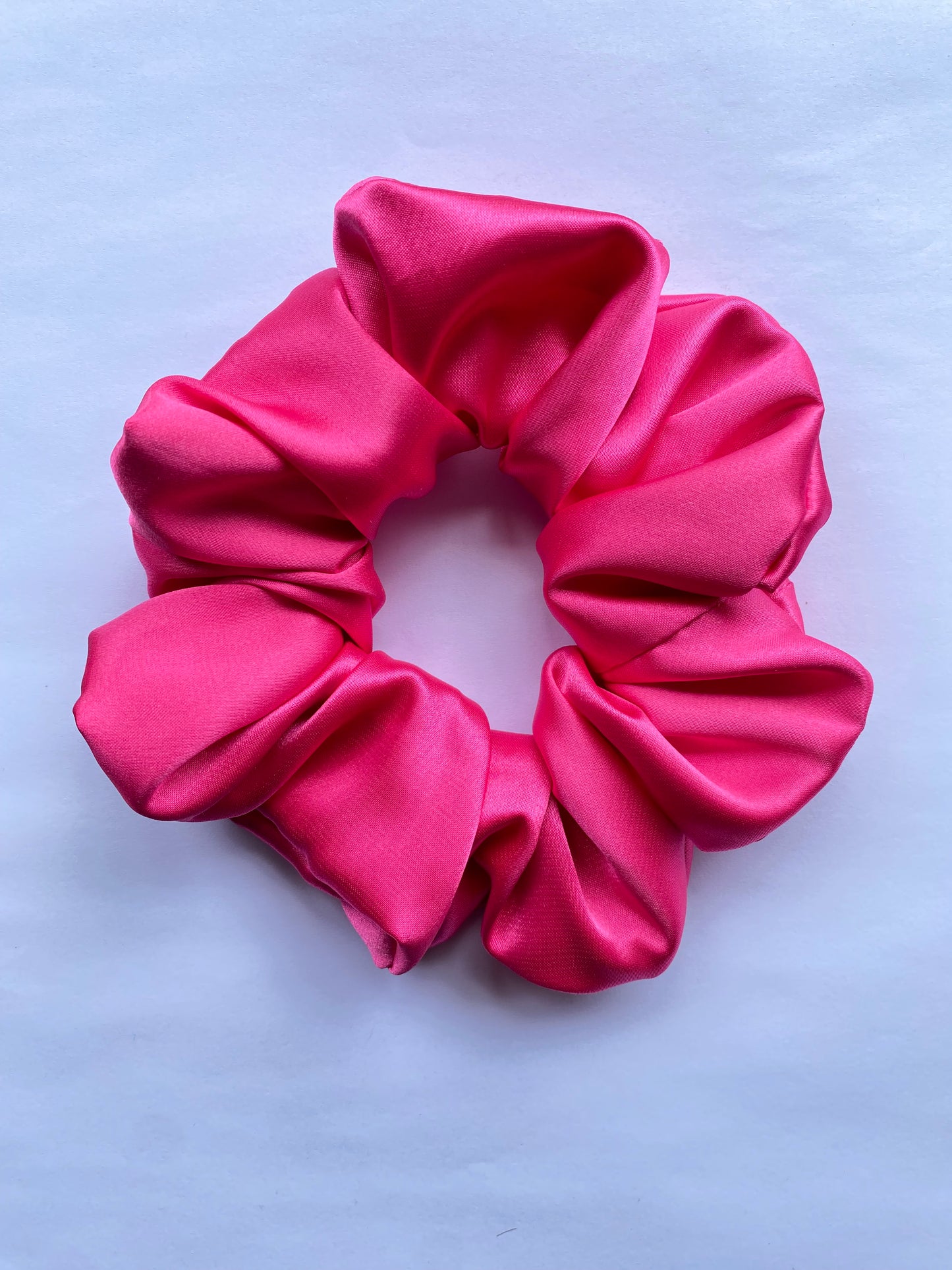 Hot Pink Jumbo Scrunchie