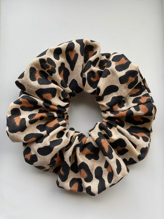 Leopard Jumbo Scrunchie