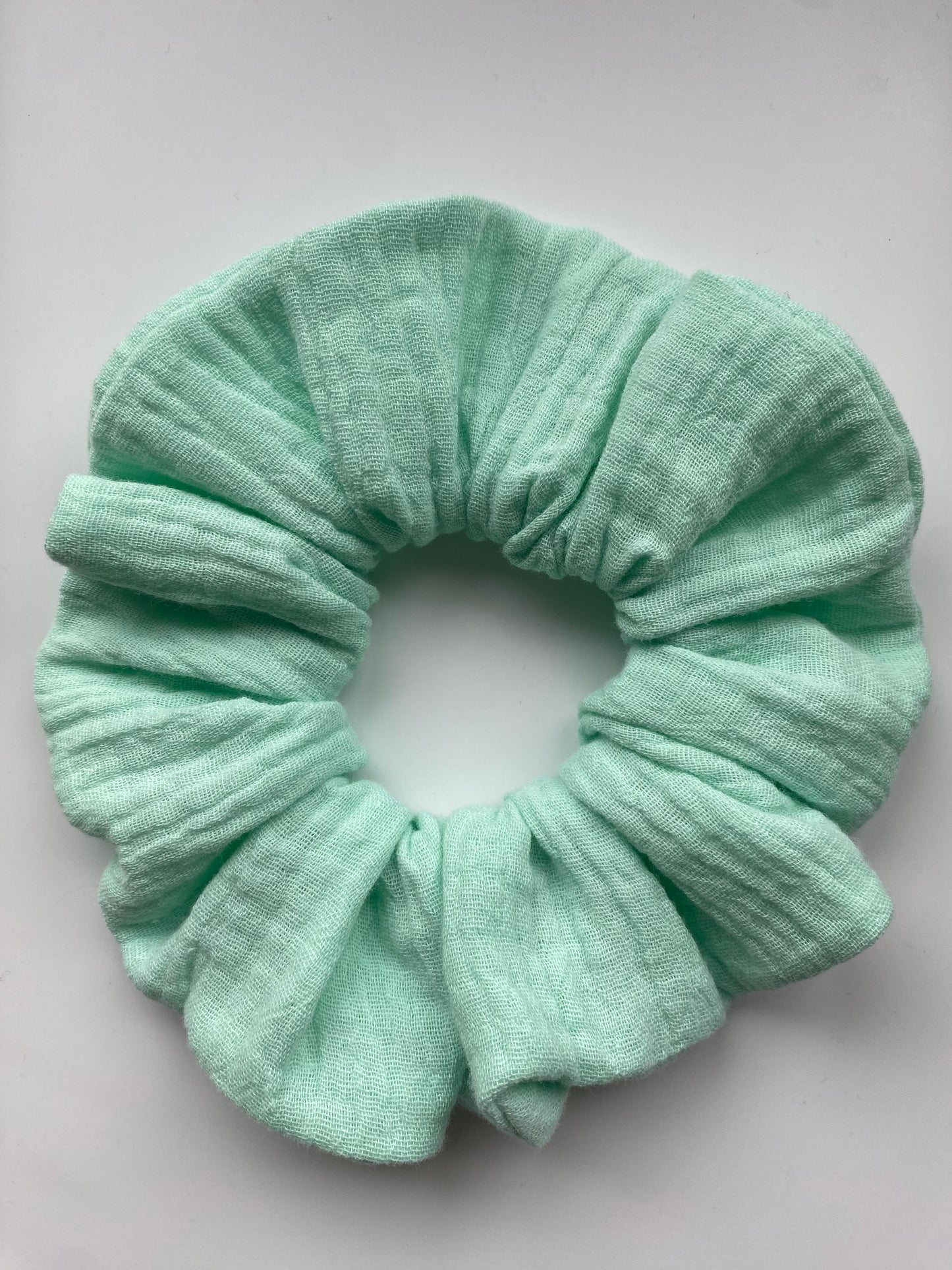 Mint Jumbo Scrunchie