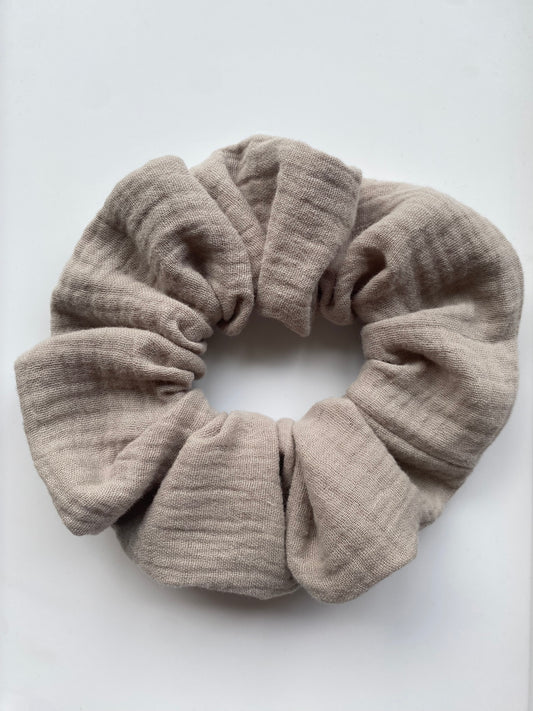 Taupe Jumbo Scrunchie