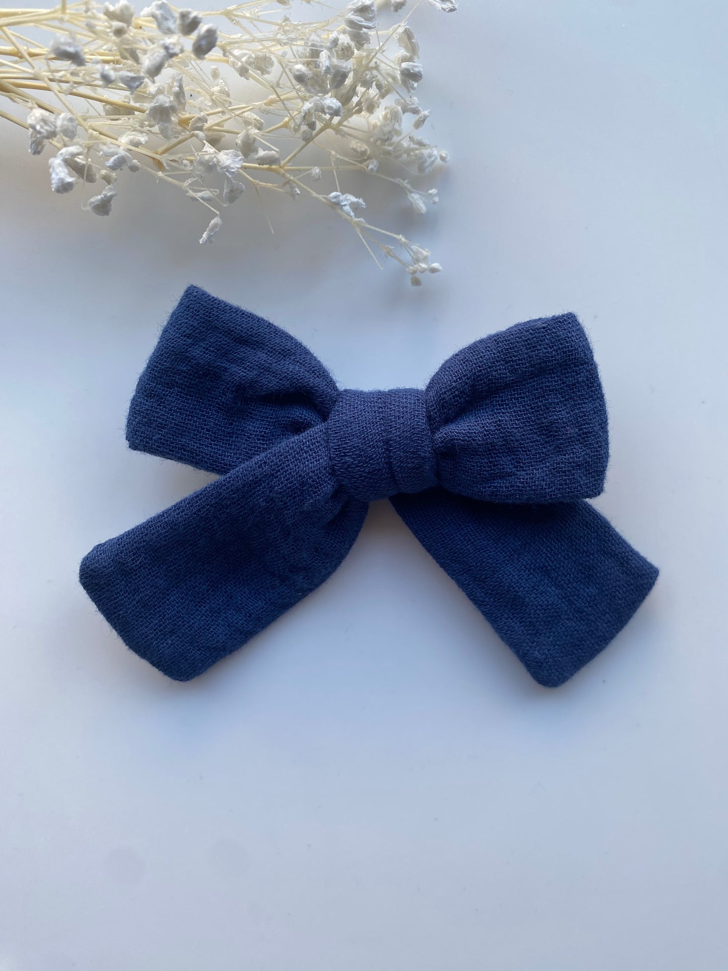 Navy Mimmy Bow