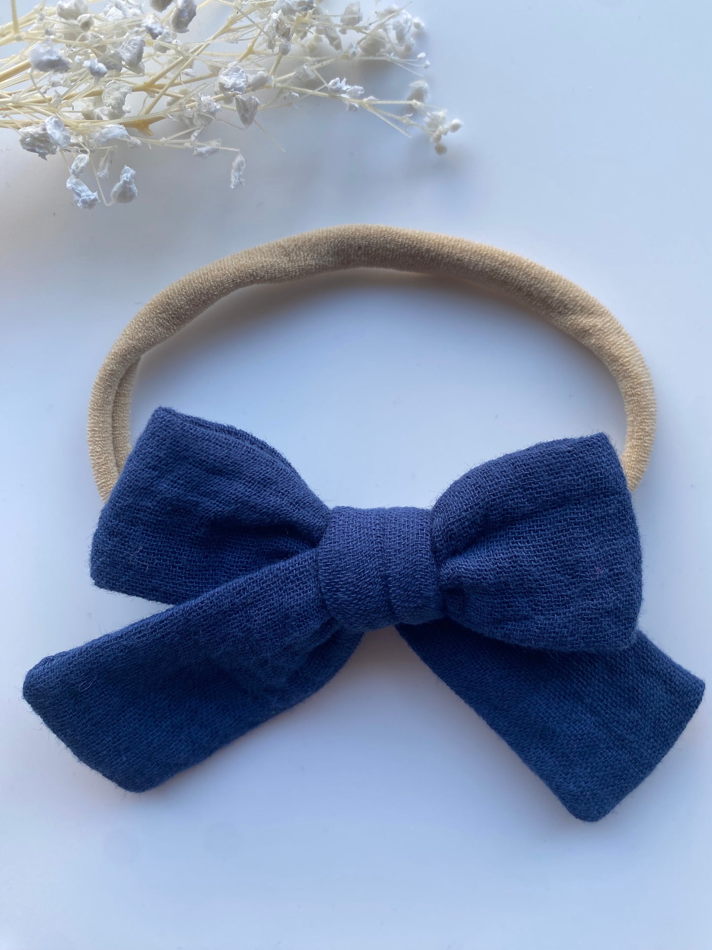 Navy Mimmy Bow