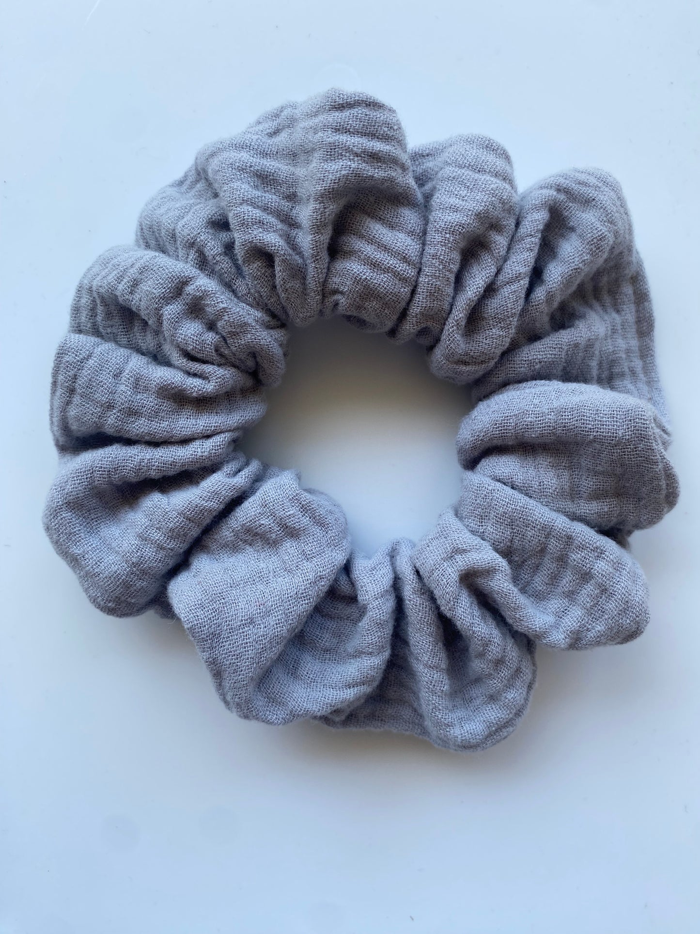 Grey Classic Scrunchie