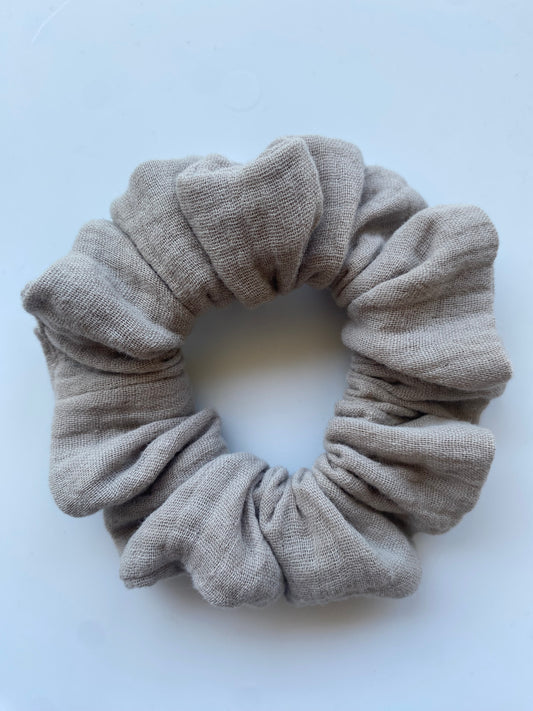 Taupe Classic Scrunchie