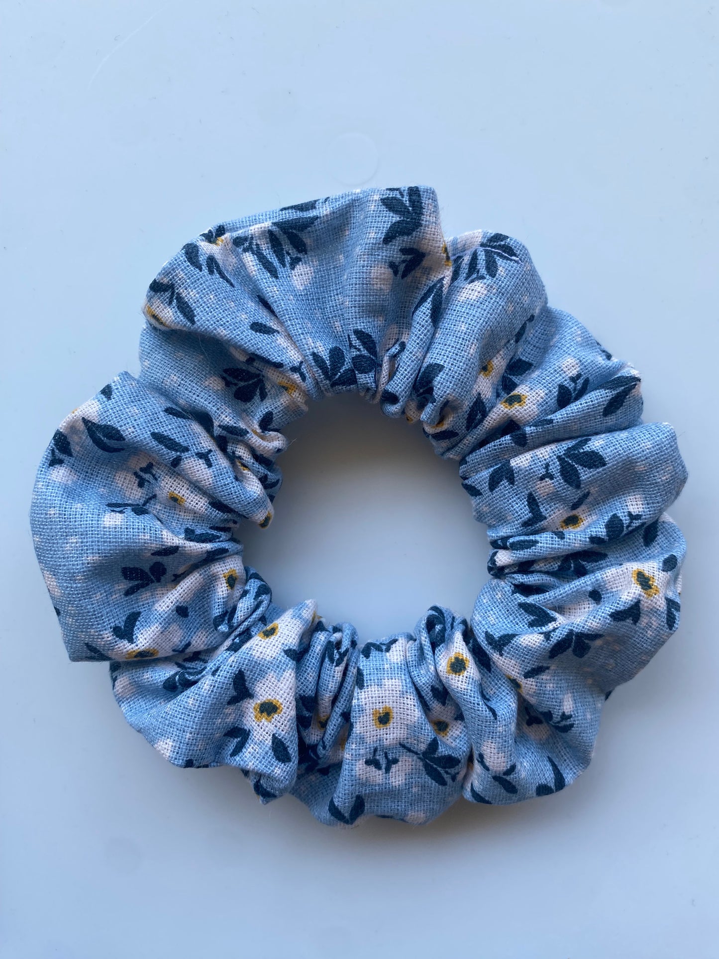 Frosty Floral Classic Scrunchie