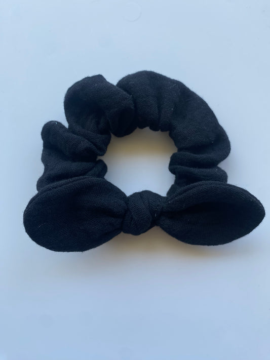 Black Mini Scrunchie