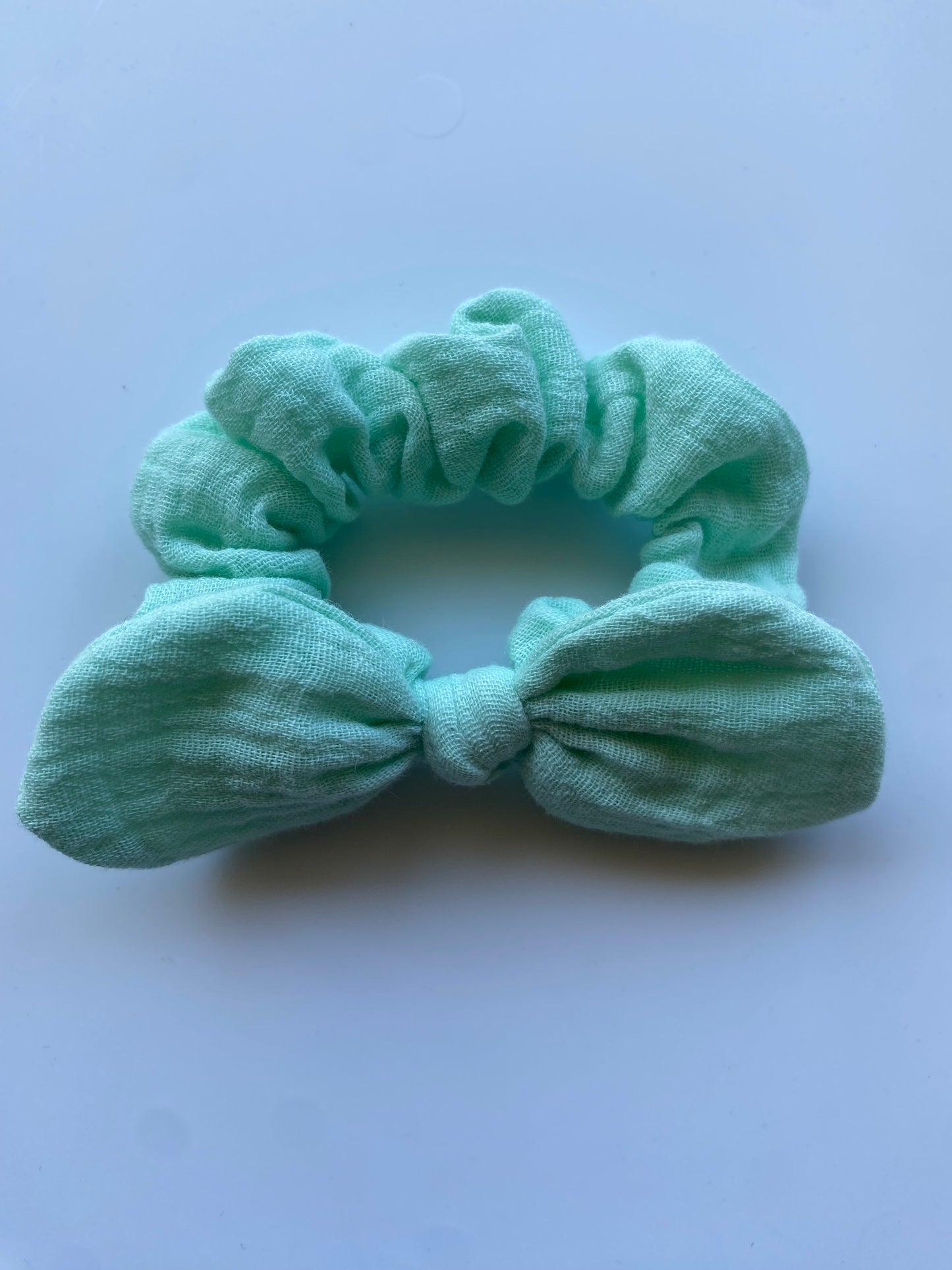 Mint Mini Scrunchie