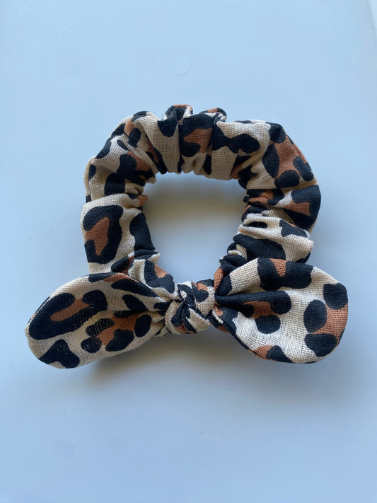 Leopard Mini Scrunchie