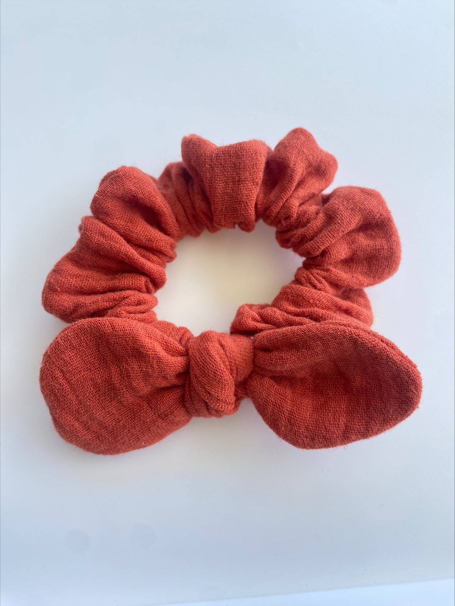 Rust Mini Scrunchie