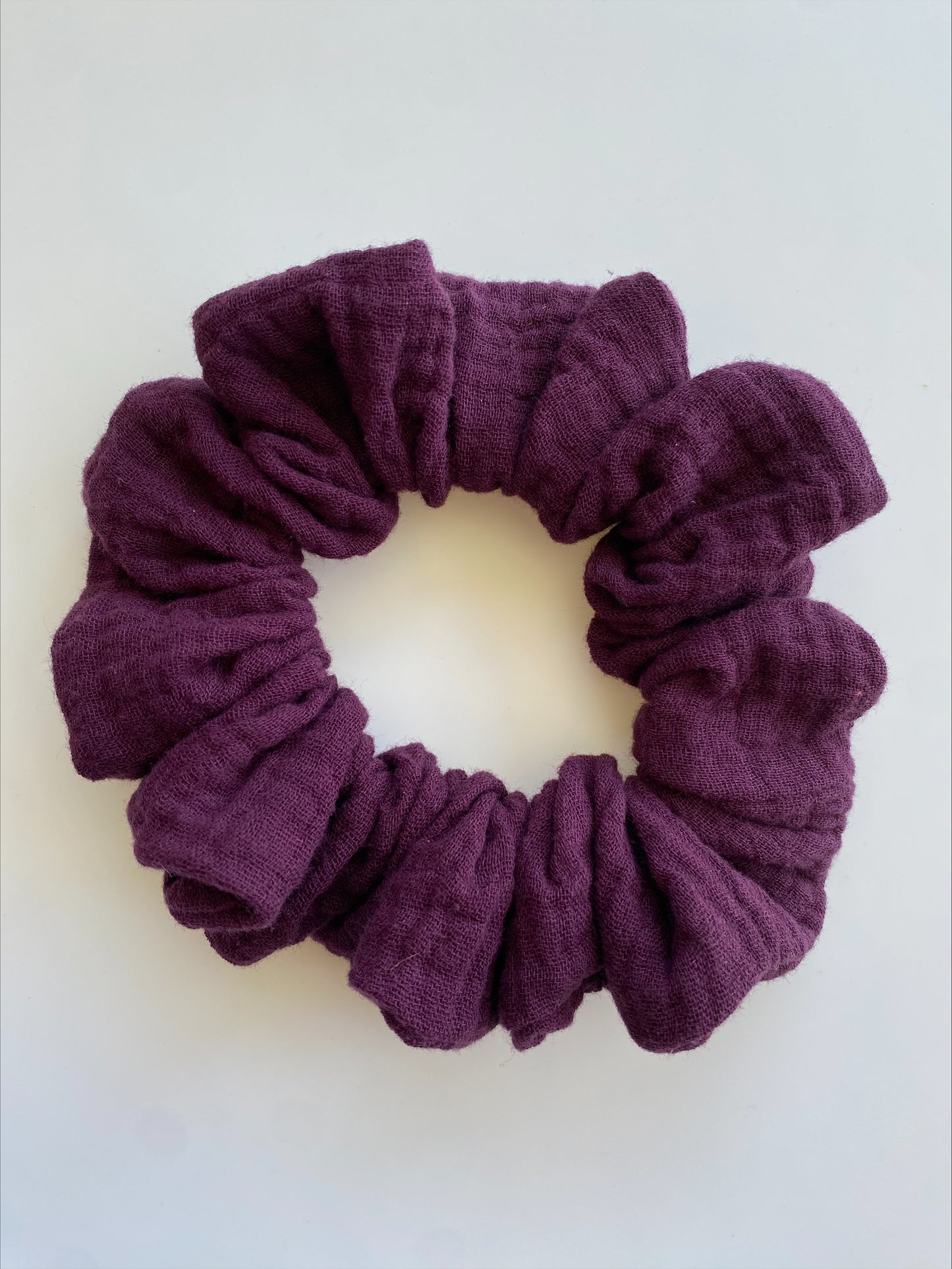 Plum Classic Scrunchie