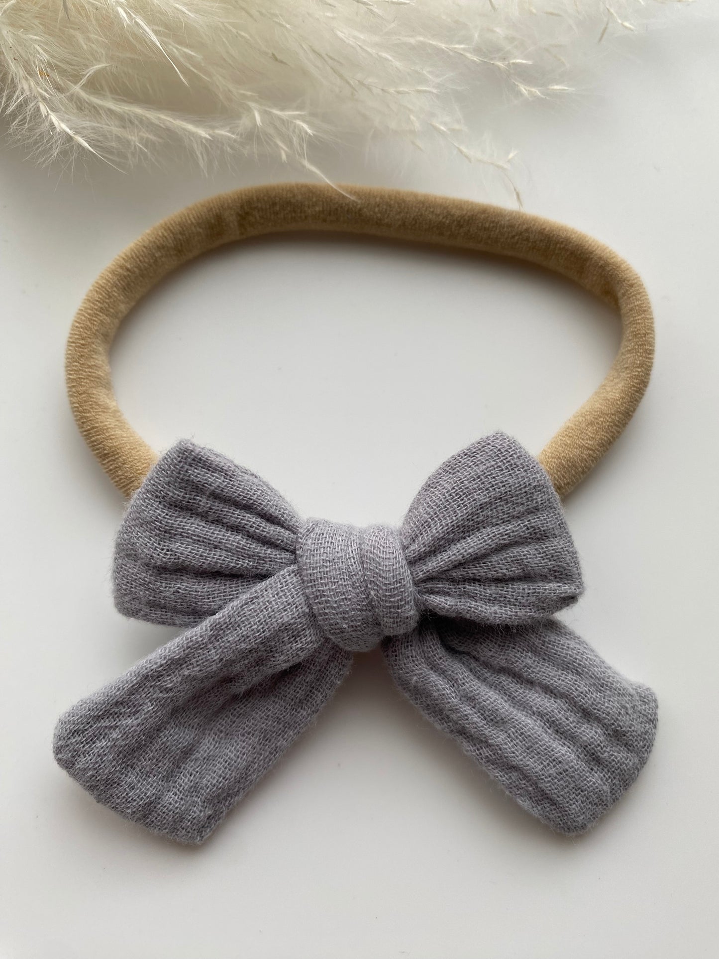 Grey Imogen Bow