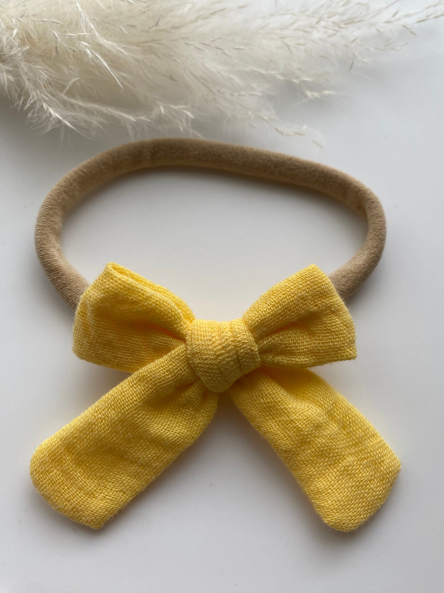 Lemon Imogen Bow