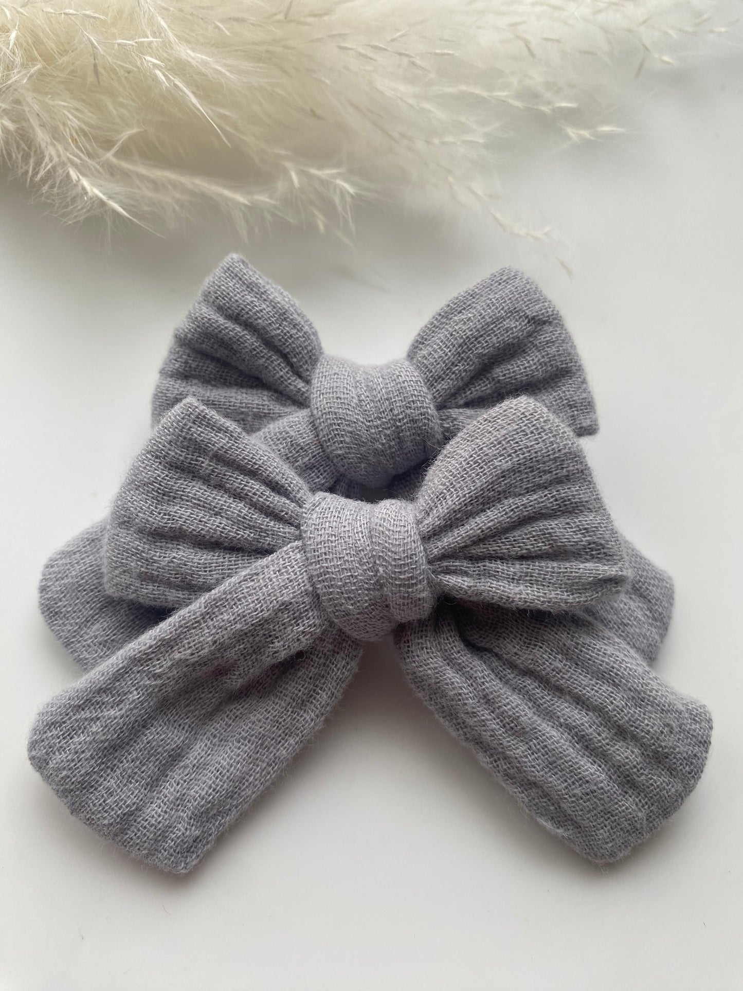 Grey Imogen Bow