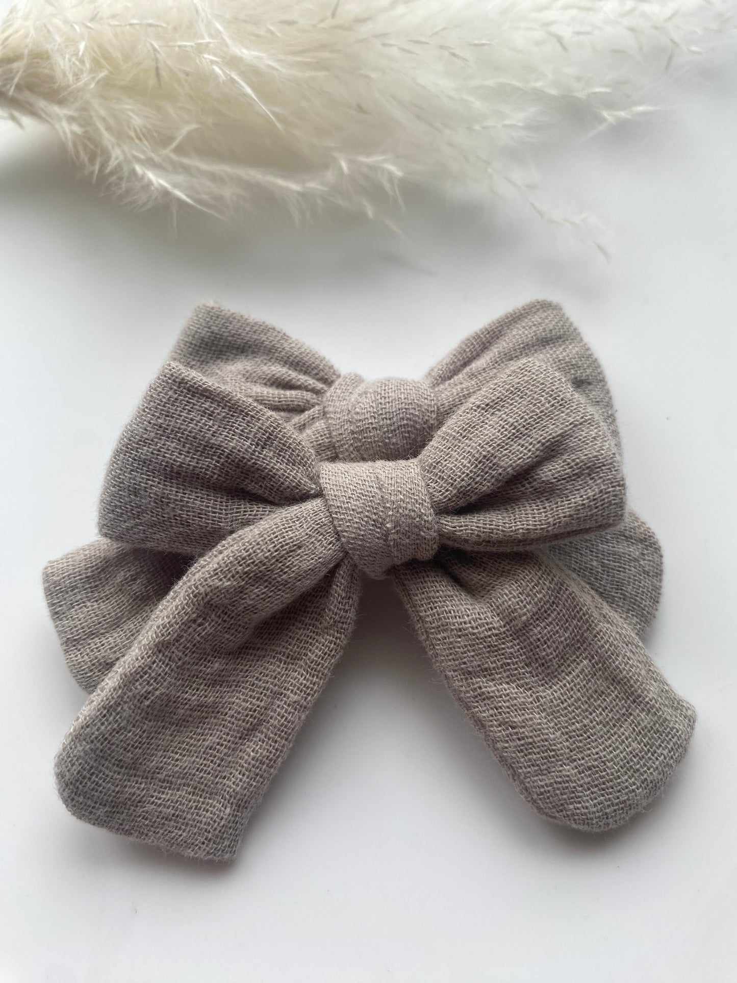 Taupe Imogen Bow