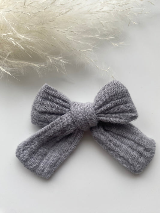 Grey Imogen Bow