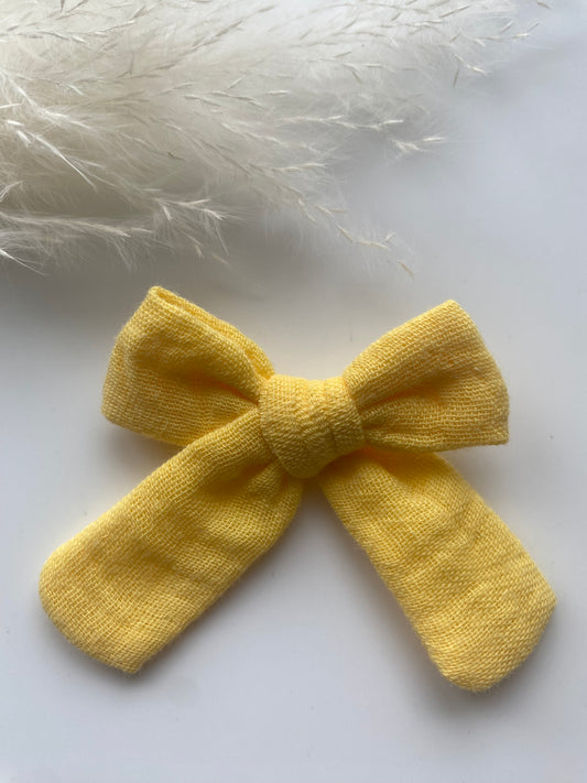 Lemon Imogen Bow